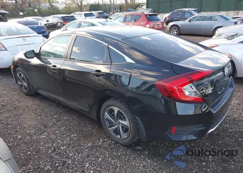 2020 Honda Civic Lx из США, поврежденный, VIN 2HGFC2F69LH508977